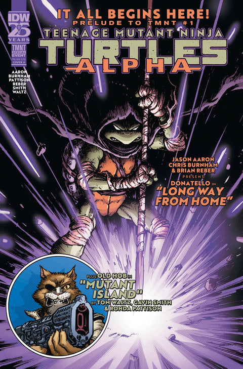 Teenage Mutant Ninja Turtles: Alpha 1 Comic Chris Burnham Regular IDW Publishing 2024
