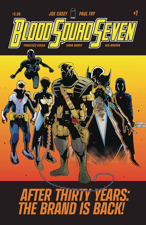 Blood Squad Seven 1 Comic Paul Fry Regular Image Comics 2024