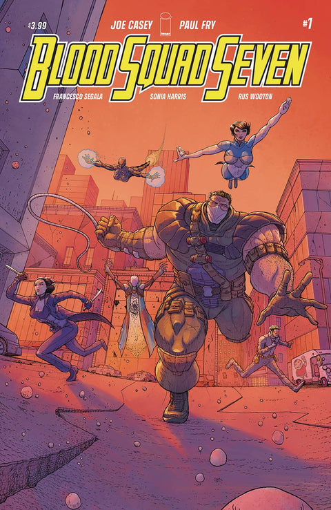 Blood Squad Seven 1 Comic 1:10 Nick Pittara Incentive Variant Image Comics 2024