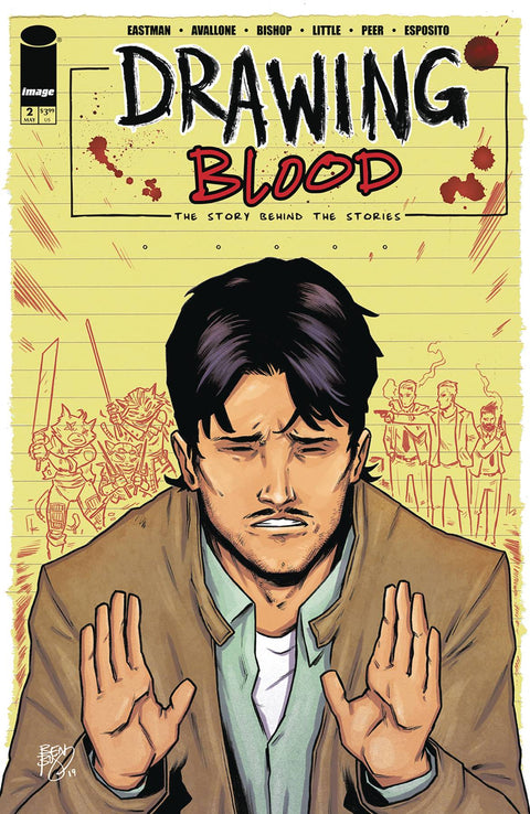 Drawing Blood 2 Comic Ben Bishop Variant Image Comics 2024