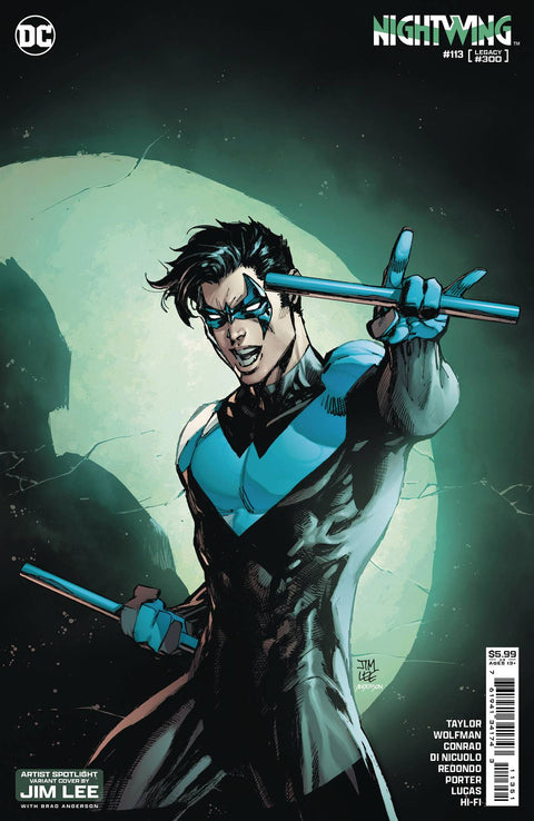 Nightwing, Vol. 4 113 Comic Jim Lee Variant DC Comics 2024