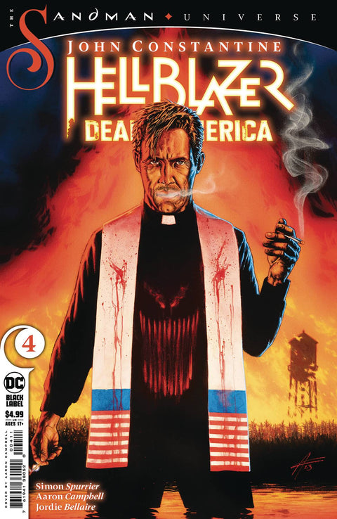 John Constantine: Hellblazer - Dead In America 4 Comic Aaron Campbell Regular DC Comics 2024