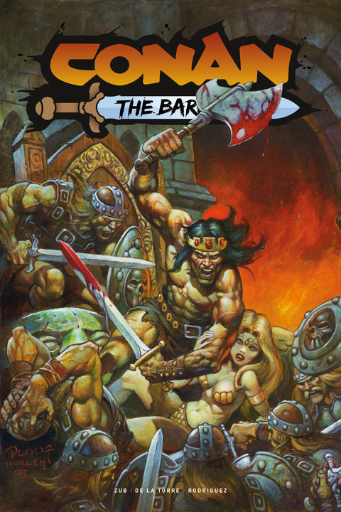 Conan the Barbarian (Titan Comics) 11 Comic Alex Horley Regular Titan Comics 2024