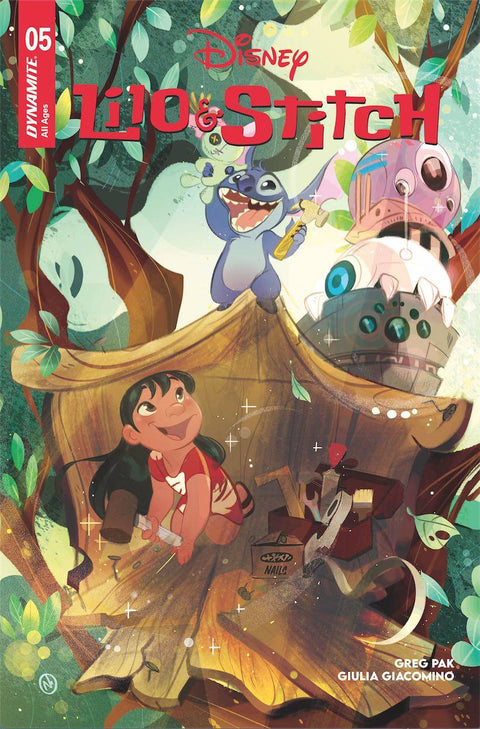 Lilo & Stitch 5 Comic Nicoletta Baldari Regular Dynamite Entertainment 2024