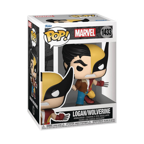 Funko Pop Marvel Split - Logan/Wolverine #1433 (2024) 1433   Buy & Sell Comics Online Comic Shop Toronto Canada