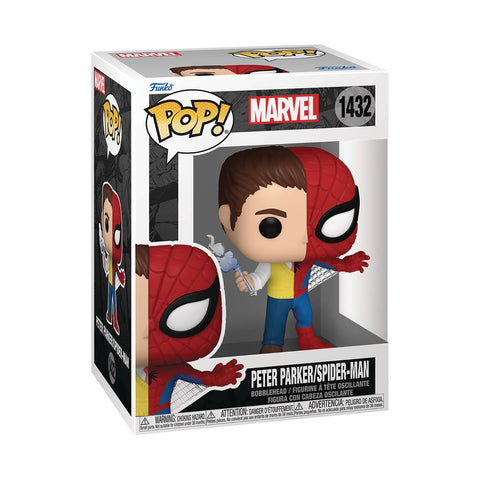 Funko Pop Marvel Split - Peter Parker/Spider-Man #1432 (2024) 1432   Buy & Sell Comics Online Comic Shop Toronto Canada