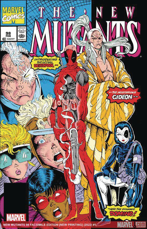 New Mutants - Pan Dimensional 98 Comic 3D Edition Pan-Universal 2024