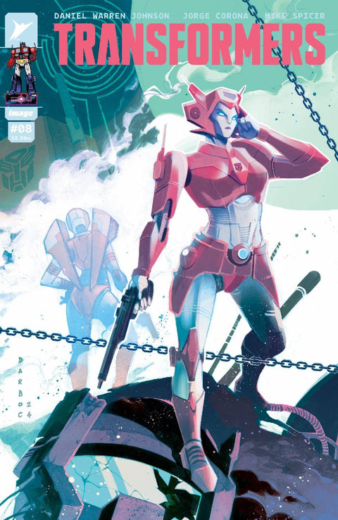 Transformers (Image) 8 Comic 1:10 Karen S. Darboe Variant Image Comics 2024