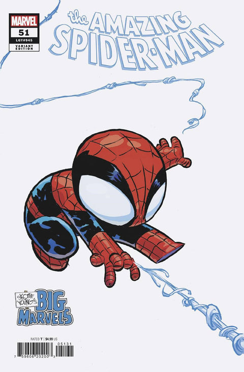 The Amazing Spider-Man, Vol. 6 51 Comic Skottie Young Big Marvel Variant Marvel Comics 2024