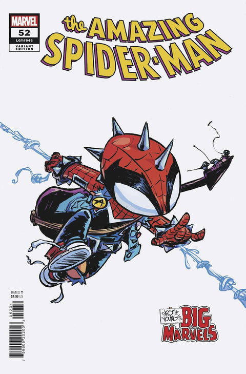 The Amazing Spider-Man, Vol. 6 52 Comic Skottie Young Big Marvels Variant Marvel Comics 2024