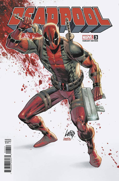 Deadpool, Vol. 9 3 Comic Rob Liefeld Variant Marvel Comics 2024