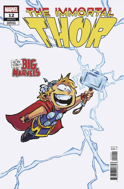 The Immortal Thor 12 Comic Skottie Young Big Marvel Variant Marvel Comics 2024