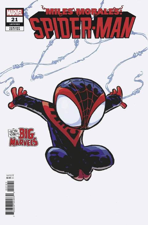 Miles Morales: Spider-Man, Vol. 2 21 Comic Skottie Young Big Marvel Variant Marvel Comics 2024