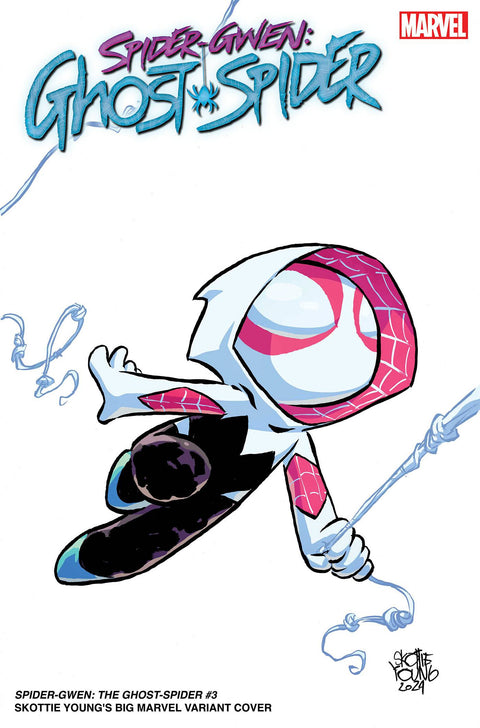 Spider-Gwen: Ghost-Spider, Vol. 2 3 Comic Skottie Young Big Marvel Variant Marvel Comics 2024