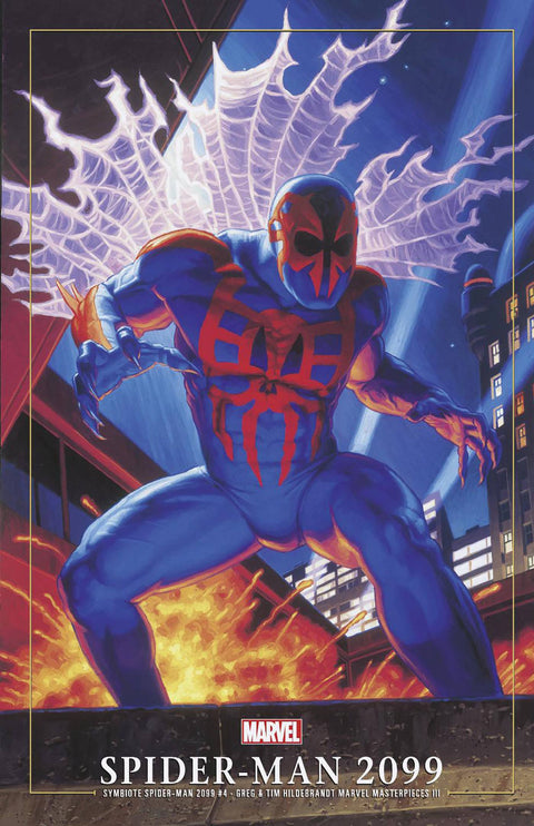 Symbiote Spider-Man 2099 4 Comic Greg Hildebrandt & Tim Hildebrandt Marvel Masterpieces III Variant Marvel Comics 2024