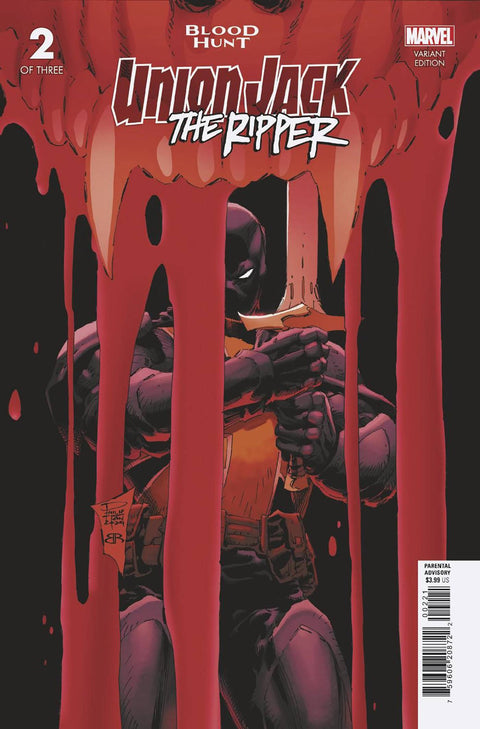 Union Jack the Ripper: Blood Hunt 2 Comic Kyle Hotz Variant Marvel Comics 2024