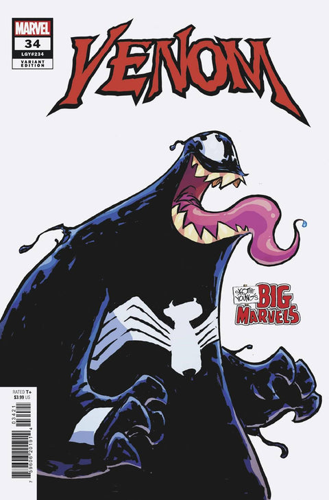 Venom, Vol. 5 34 Comic Skottie Young Big Marvel Variant Marvel Comics 2024