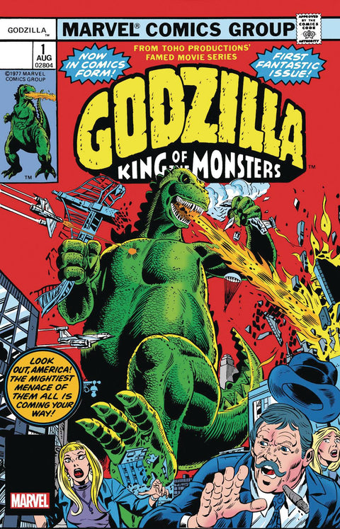 Godzilla (Marvel) 1 Comic Facsimile Marvel Comics 2024