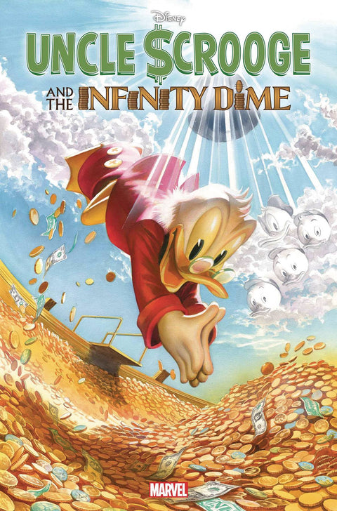 Uncle Scrooge and The Infinity Dime 1 Comic Alex Ross Regular Marvel Comics 2024