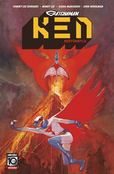 Gatchaman-Ken Deathmatch 1 Comic Tommy Lee Edwards Regular Mad Cave 2024