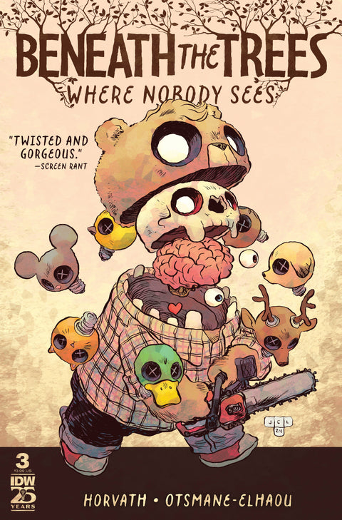Beneath The Trees Where Nobody Sees 3 Comic 2nd Printing IDW Publishing 2024