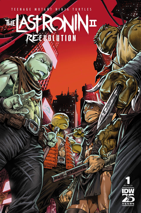 Teenage Mutant Ninja Turtles: The Last Ronin II - Re-Evolution 1 Comic 2nd Printing Esau Escorza & Issac Escorza Variant IDW Publishing 2024