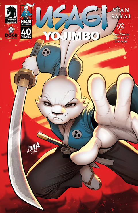 Usagi Yojimbo: The Crow 4 Comic David Nakayama Variant Dark Horse Comics 2024