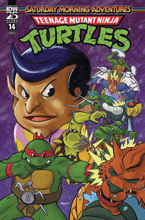 Teenage Mutant Ninja Turtles: Saturday Morning Adventures Continued 14 Comic Travis Hymel Variant IDW Publishing 2024