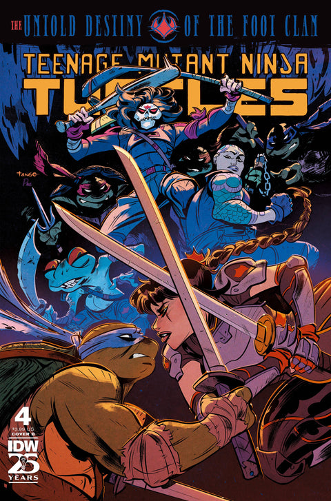 Teenage Mutant Ninja Turtles: The Untold Destiny of the Foot Clan 4 Comic Tango Variant IDW Publishing 2024