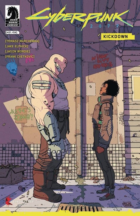 Cyberpunk 2077: Kickdown 1 Comic Andre Araujo Variant Dark Horse Comics 2024