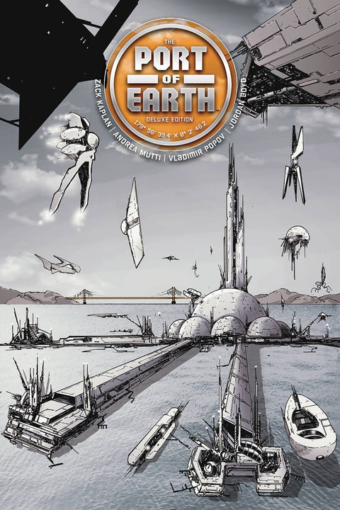 Port of Earth HC Hardcover Deluxe Edition Image Comics 2024