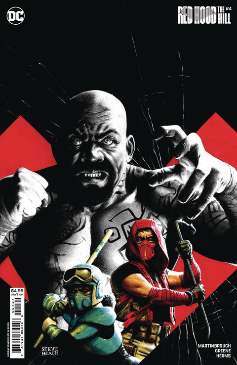 Red Hood: The Hill 4 Comic Steve Beach Variant DC Comics 2024