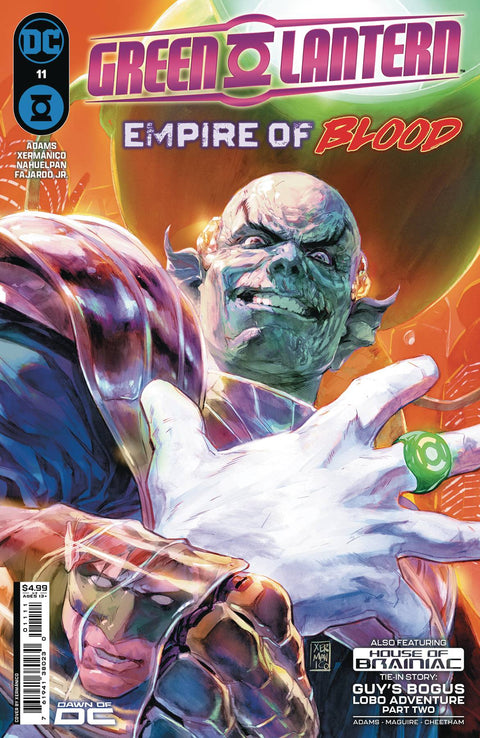 Green Lantern, Vol. 8 11 Comic Xermánico Regular DC Comics 2024
