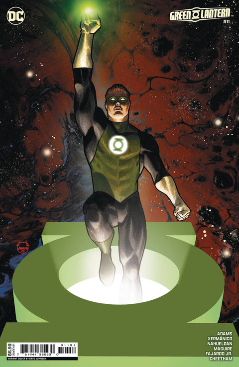 Green Lantern, Vol. 8 11 Comic Dave Johnson Variant DC Comics 2024