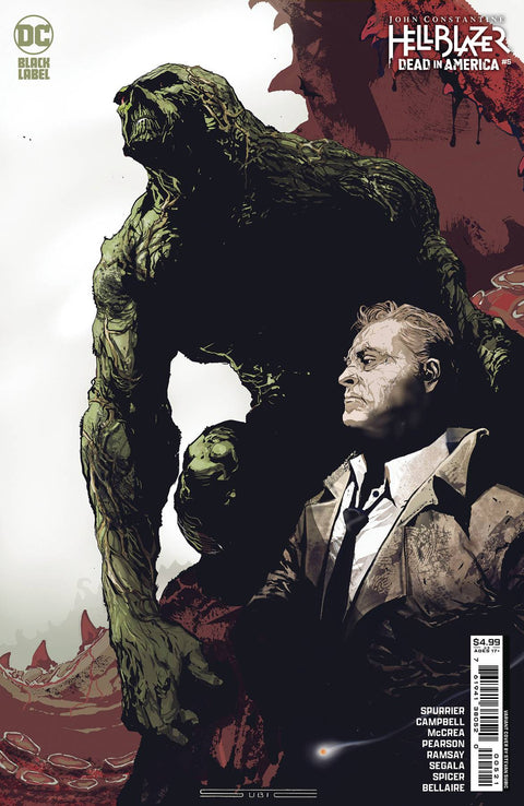 John Constantine: Hellblazer - Dead In America 5 Comic Stevan Subic Variant DC Comics 2024