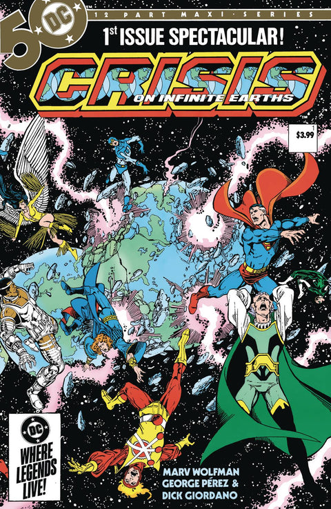 Crisis On Infinite Earths 1 Comic Facsimile Edition DC Comics 2024