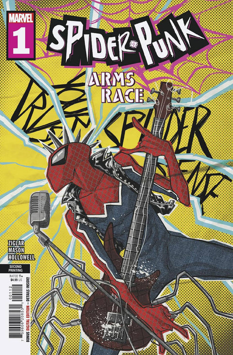 Spider-Punk: Arms Race 1 Comic 2nd Printing Marvel Comics 2024
