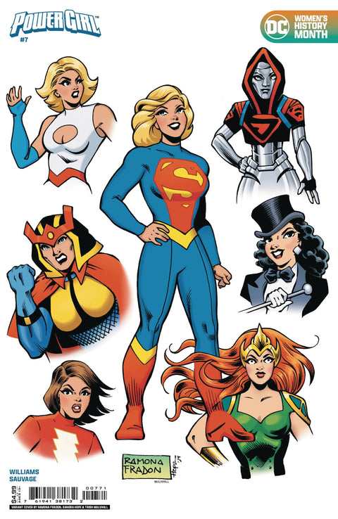Power Girl, Vol. 3 7 Comic Ramona Fradon Exclusive Variant DC Comics 2024