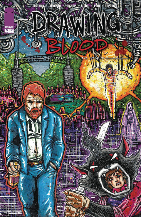 Drawing Blood 3 Comic Kevin Eastman Regular Image Comics 2024