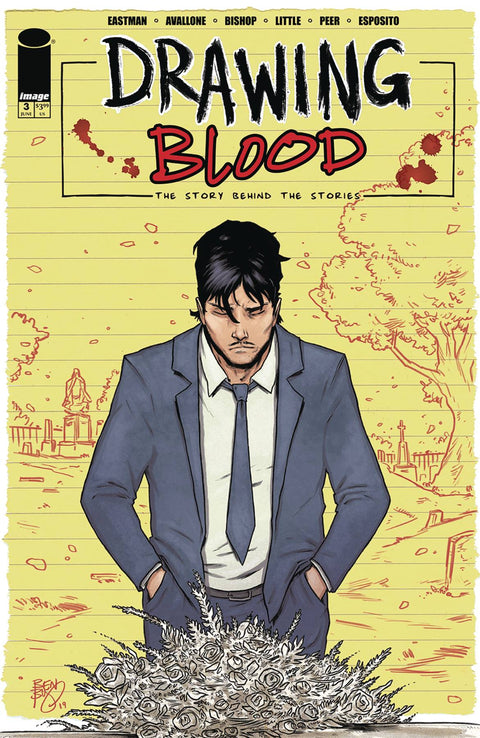 Drawing Blood 3 Comic Ben Bishop Variant Image Comics 2024