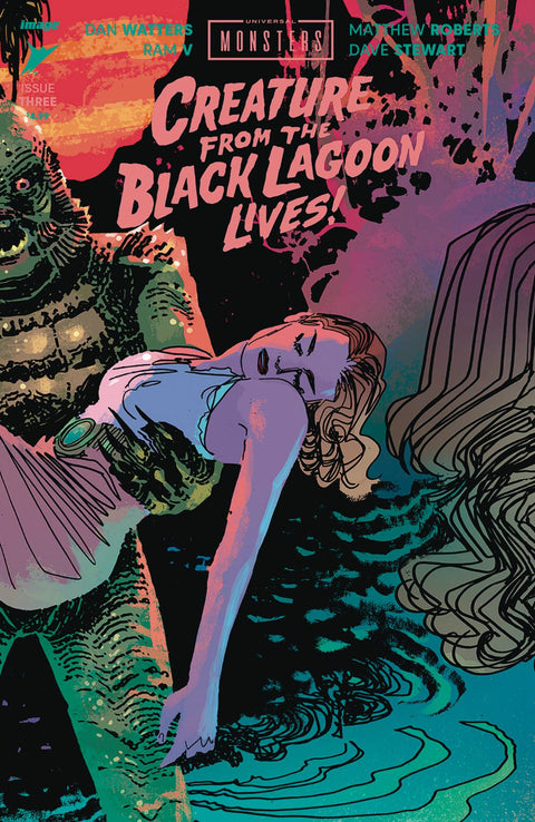 Universal Monsters: Creature from the Black Lagoon Lives! 3 Comic 1:10 Dani Incentive Variant Image Comics 2024