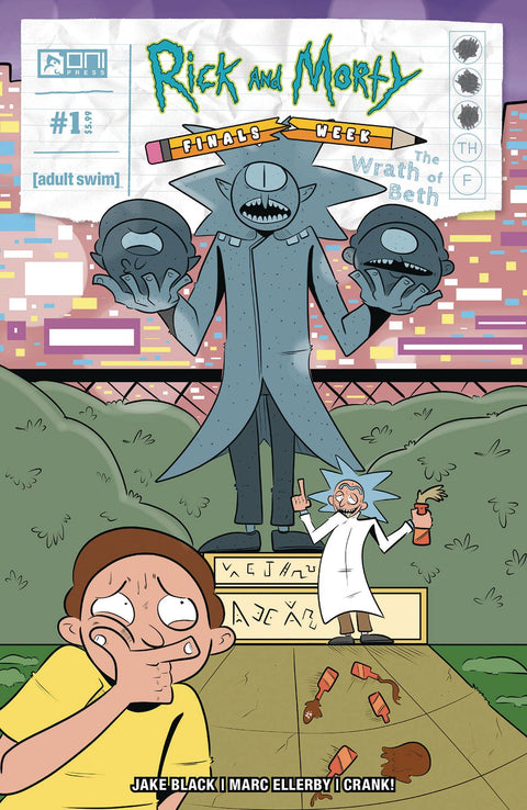 Rick and Morty: Finals Week - The Wrath of Beth 1 Comic Lane Lloyd Variant Oni Press 2024