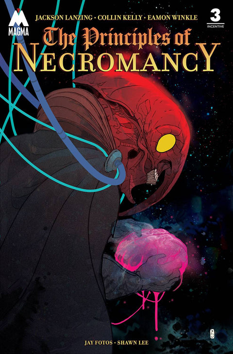 Principles of Necromancy 3 Comic 1:5 Christian Ward Incentive Variant Magma Comix 2024