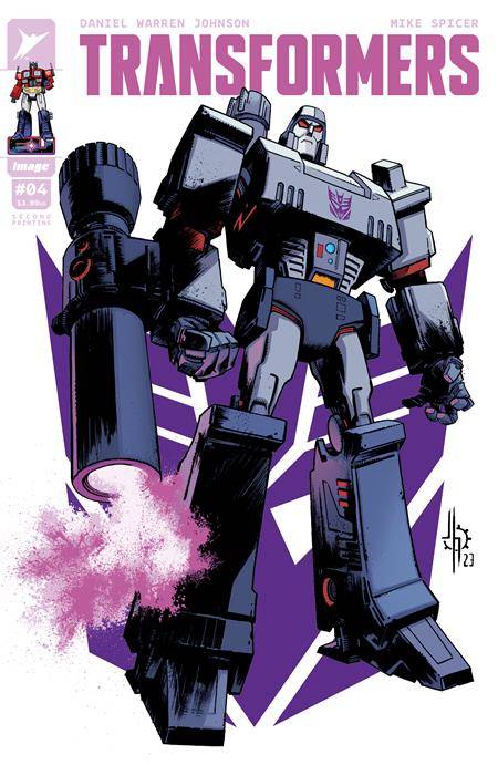 Transformers (Image) 4 Comic 2nd Printing Megatron Image Comics 2024