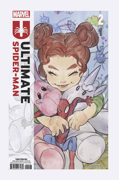 Ultimate Spider-Man, Vol. 2 2 Comic 3rd Printing Peach Momoko Variant Marvel Comics 2024