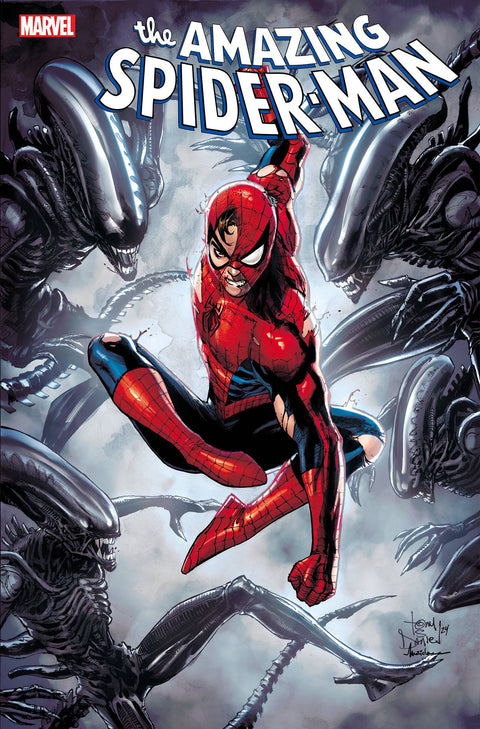 The Amazing Spider-Man, Vol. 6 53 Comic Tony S. Daniel Marvel vs. Alien Variant Marvel Comics 2024