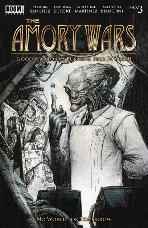 The Amory Wars: No World for Tomorrow 3 Comic Jonathan Wayshak Variant Boom! Studios 2024