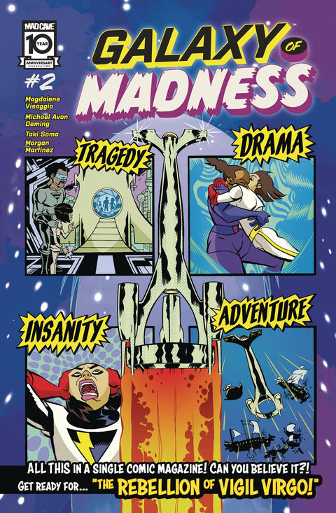 GALAXY OF MADNESS #2 (OF 10) CVR A MICHAEL OEMING MAD CAVE STUDIOS