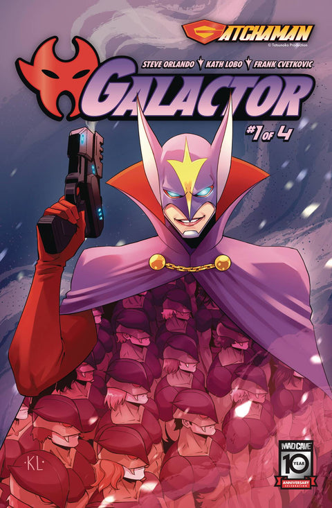 Gatchaman: Galactor 1 Comic Kath Lobo Regular Mad Cave 2024