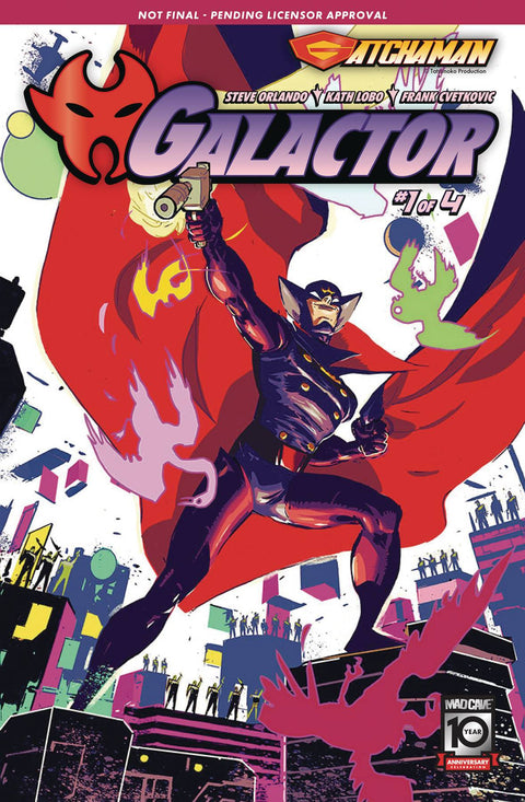 Gatchaman: Galactor 1 Comic Riley Rossmo Variant Mad Cave 2024